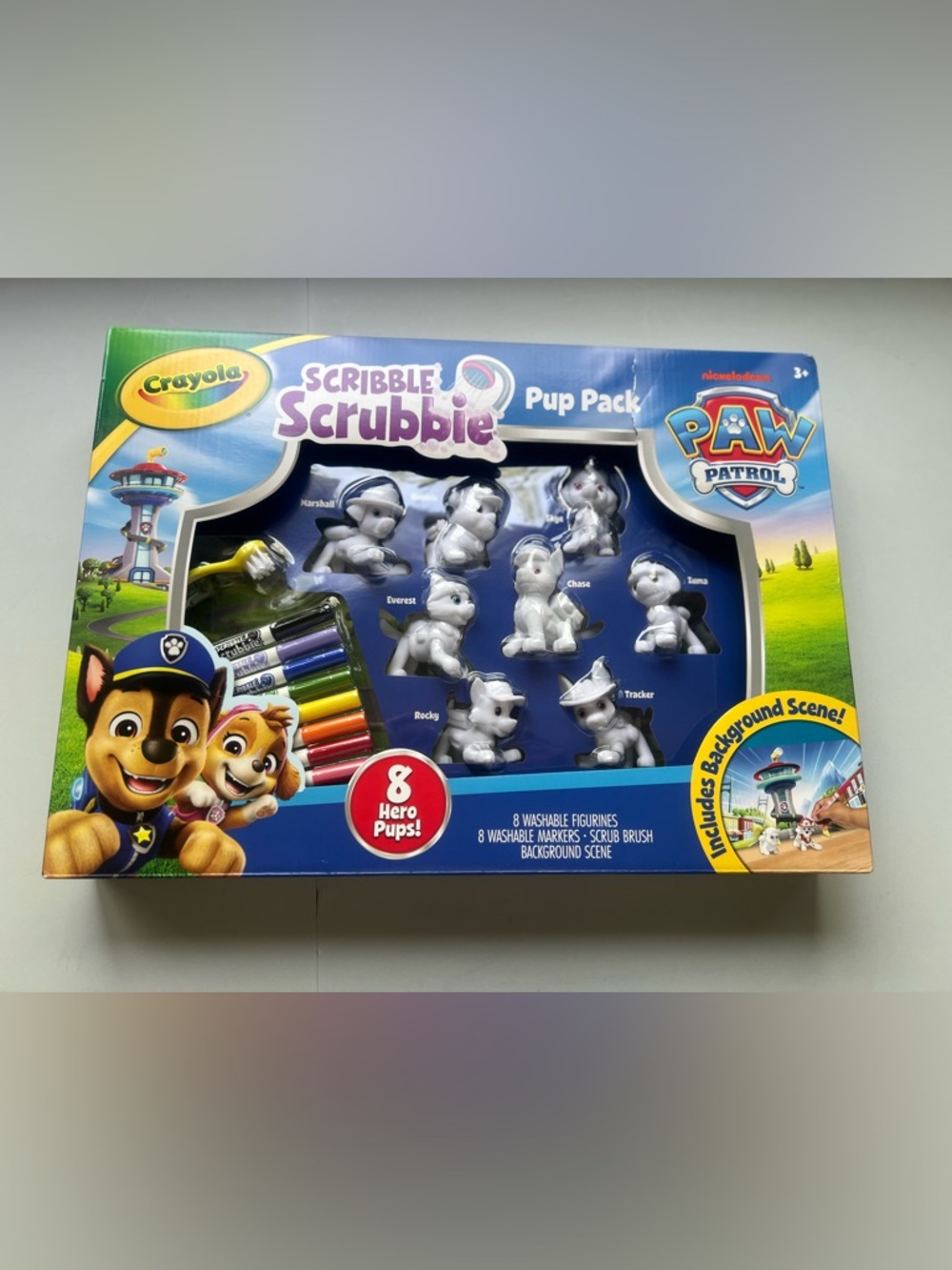 Crayola Scribble Scrubbie PAW Patrol Pup Pack, 8ct, PAW Patrol Figurines